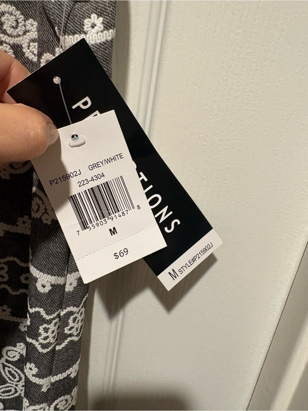 Patterned Midi Dress - Picture 4 of 4